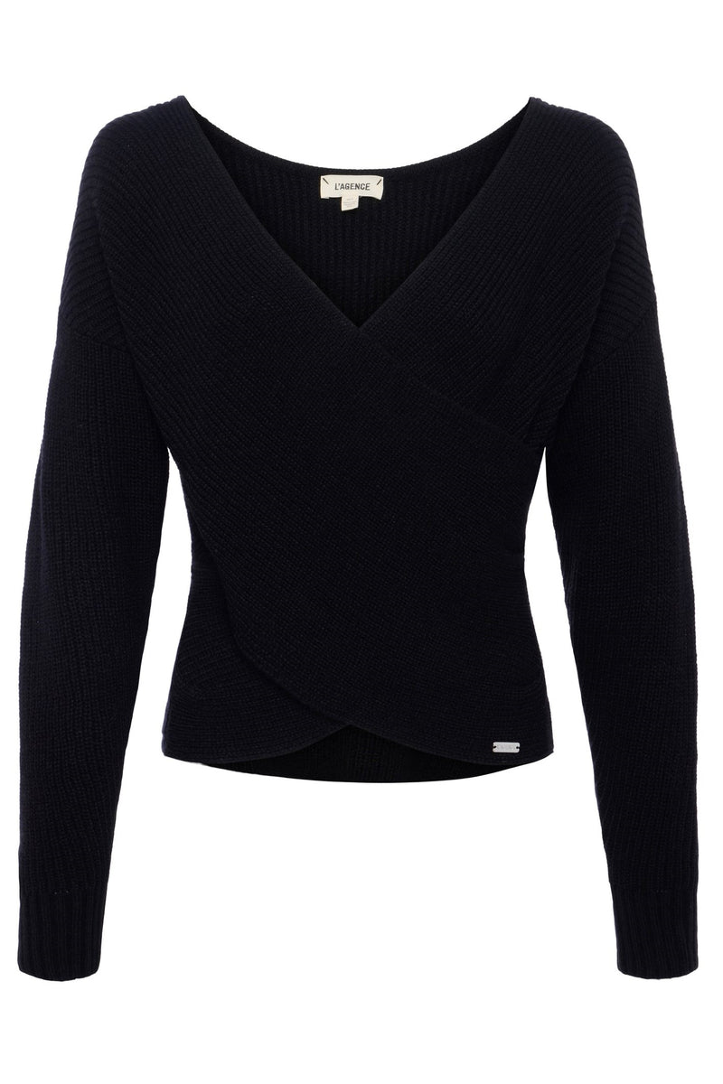 L'Agence Antonella Crossover Sweater