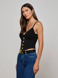 Le haut corset tricoté de l'Agence Artemis
