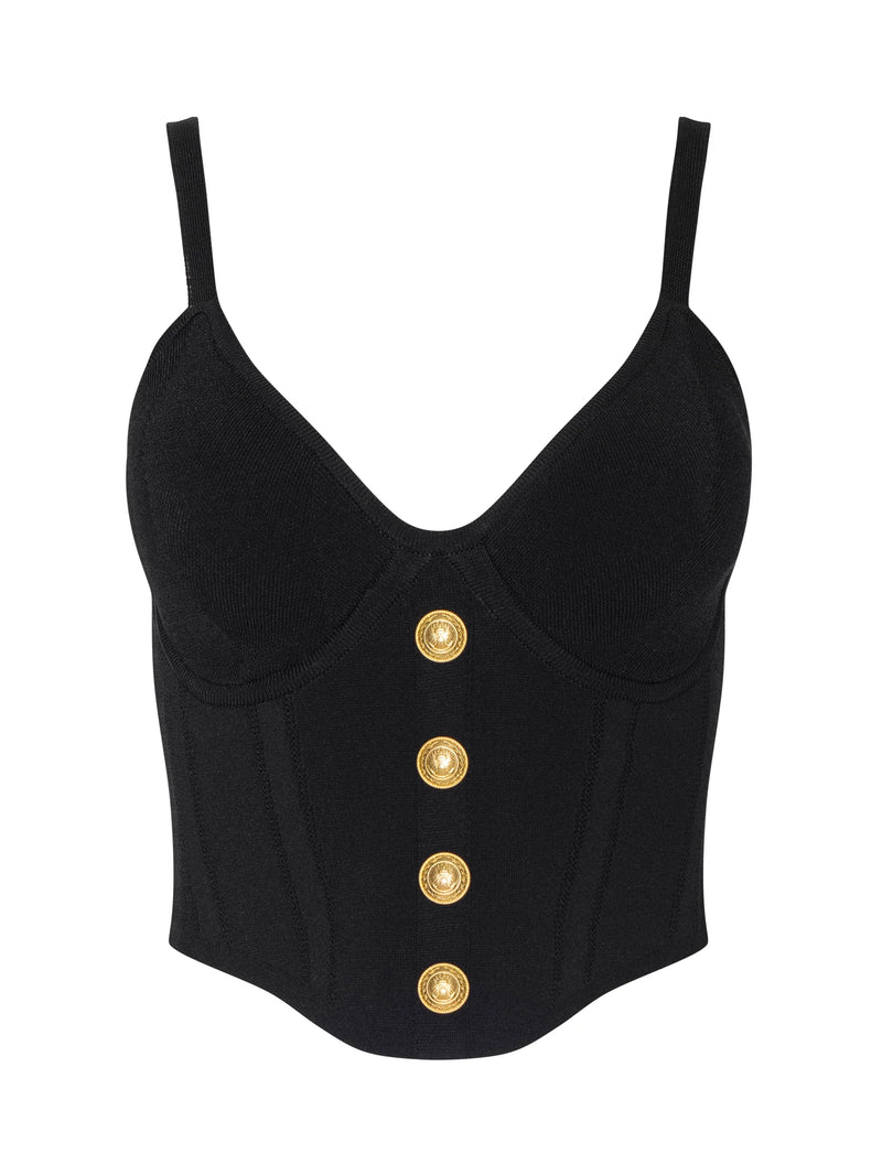 Le haut corset tricoté de l'Agence Artemis