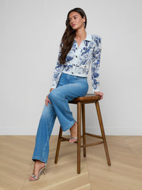 L'Agence Osiris Jacquard Cardigan