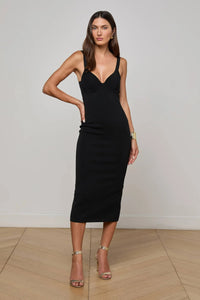 L'Agence Jimena Knit Dress