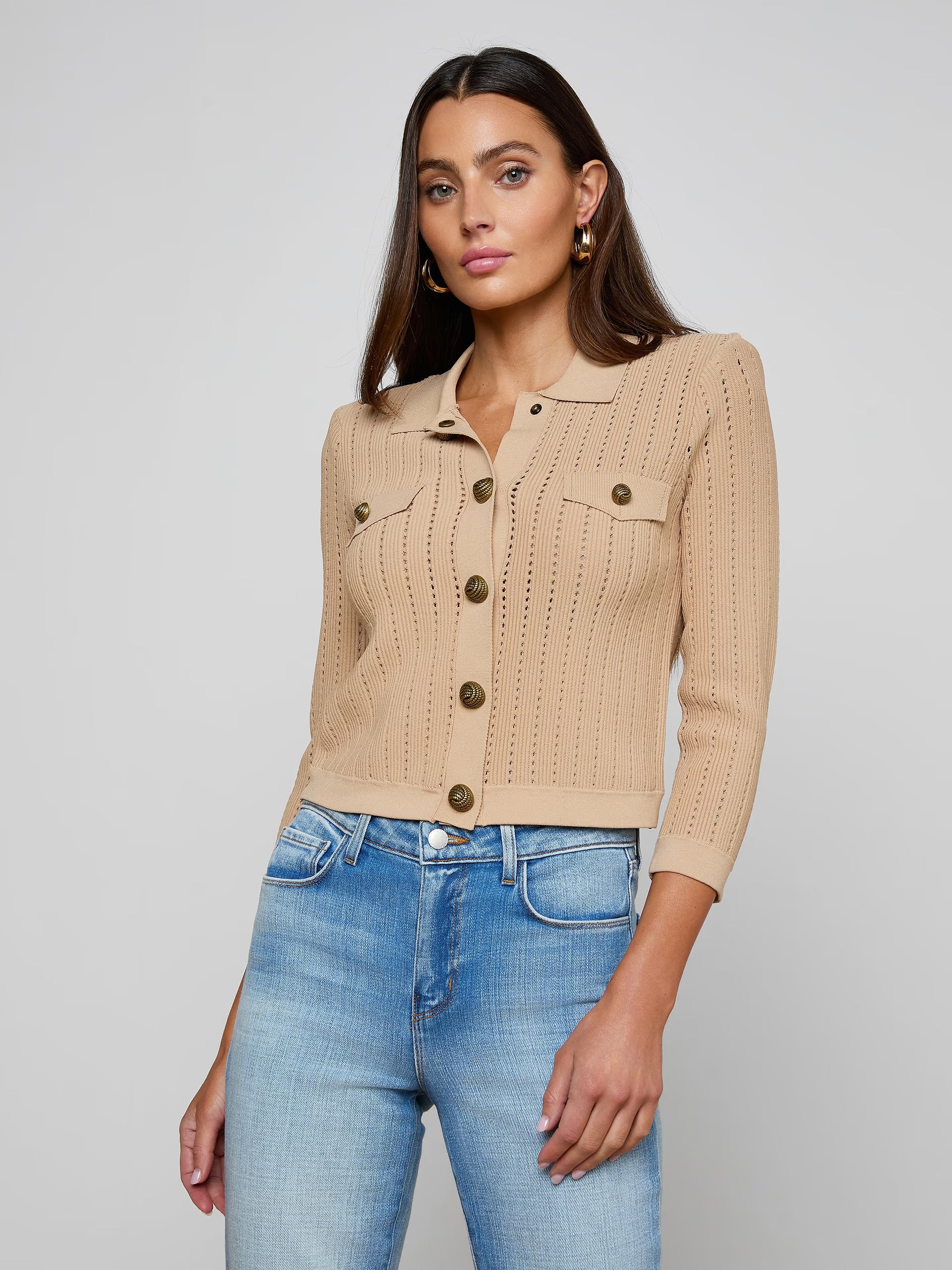 L'Agence Cardigan Col Risa