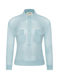 L'Agence Carine Top Light Blue