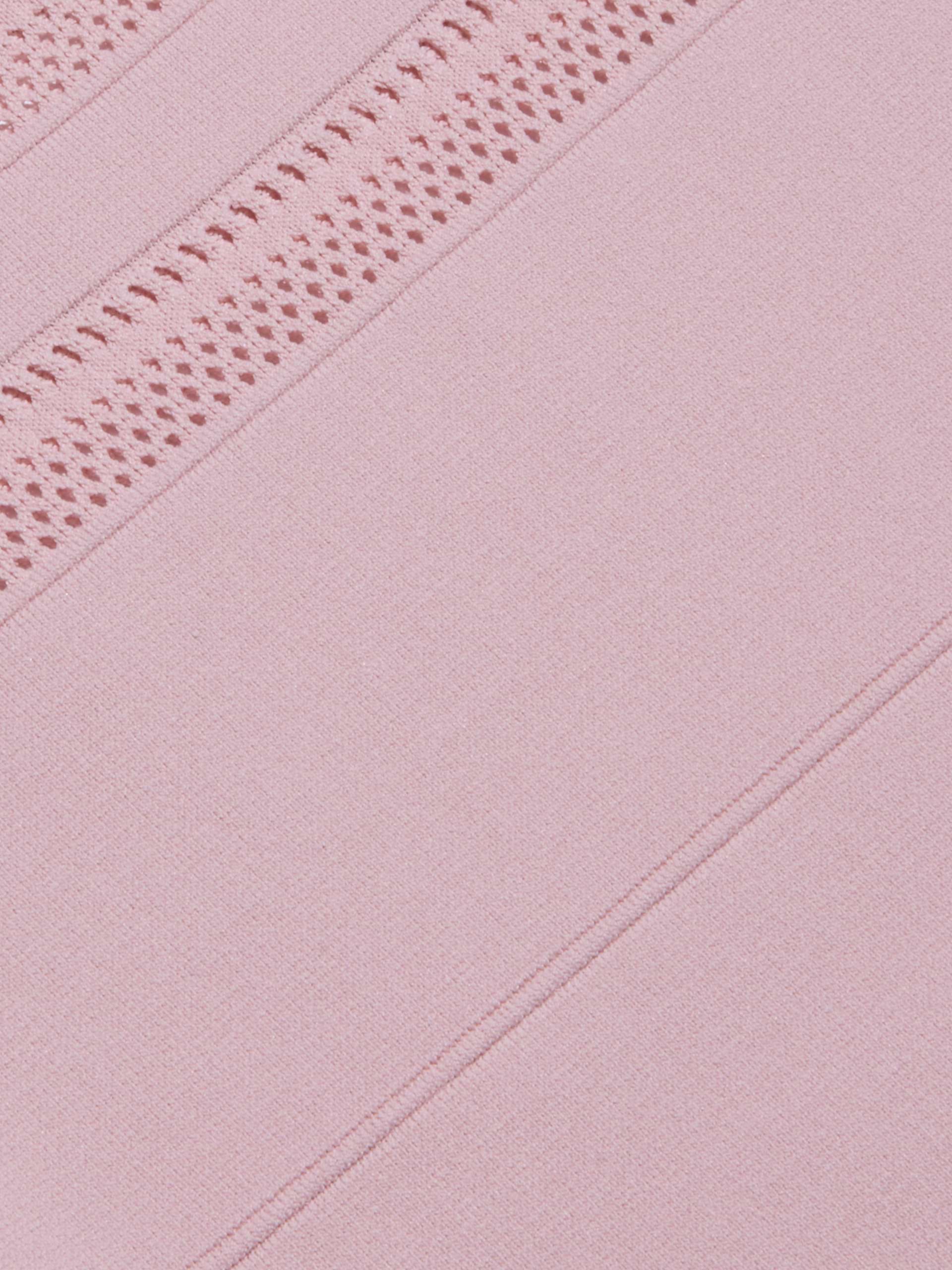 L'Agence Taren Knit Dress Misty Rose