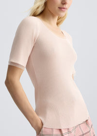 Pull en maille côtelée Liu Jo