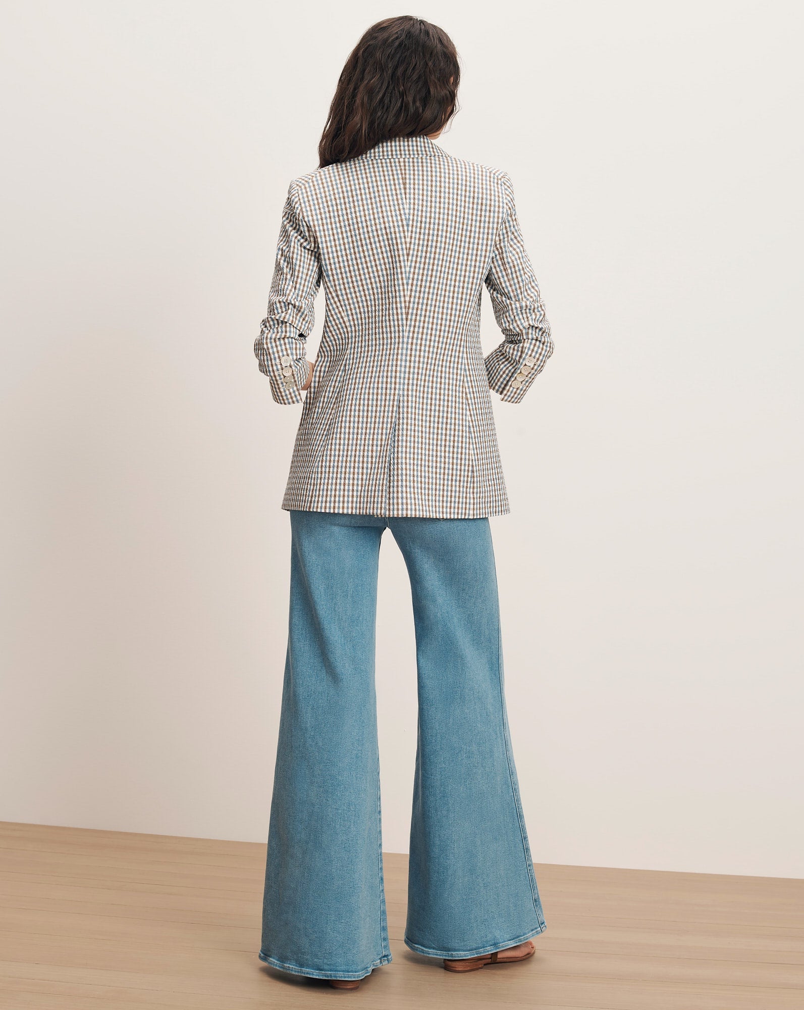 Veronica Beard Clayton Dickey Jacket Gingham