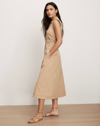 Veronica Beard Orla Dress Khaki
