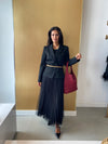 Twinset Pleated Tulle Long Skirt