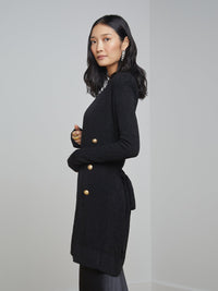 Cardigan Noe à double boutonnage