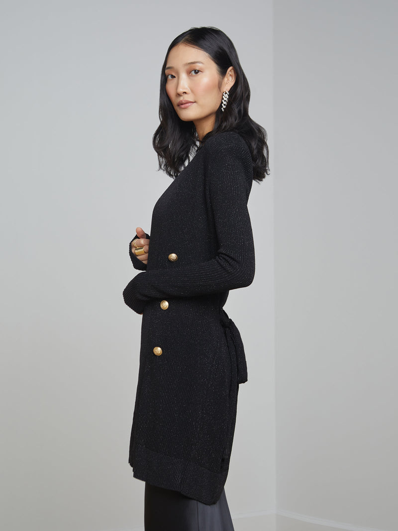 Cardigan Noe à double boutonnage