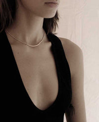 Collier en barre d'or Harakiri Anca-Y-S en argent