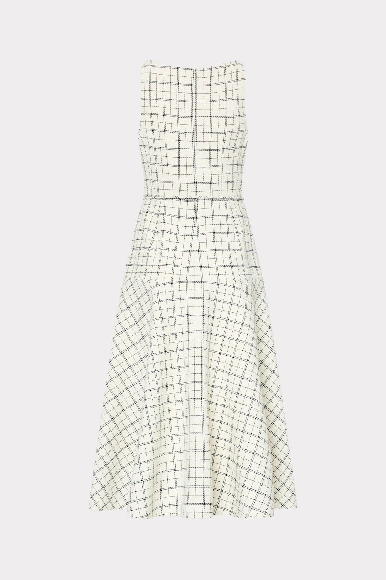Milly Mira Plaid Midi Dress