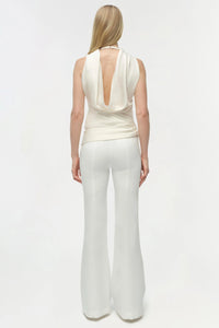 Simkhai Samira Satin Cape Top