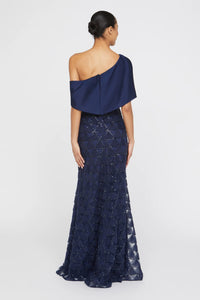 Robe en tulle texturé Theia Anabella