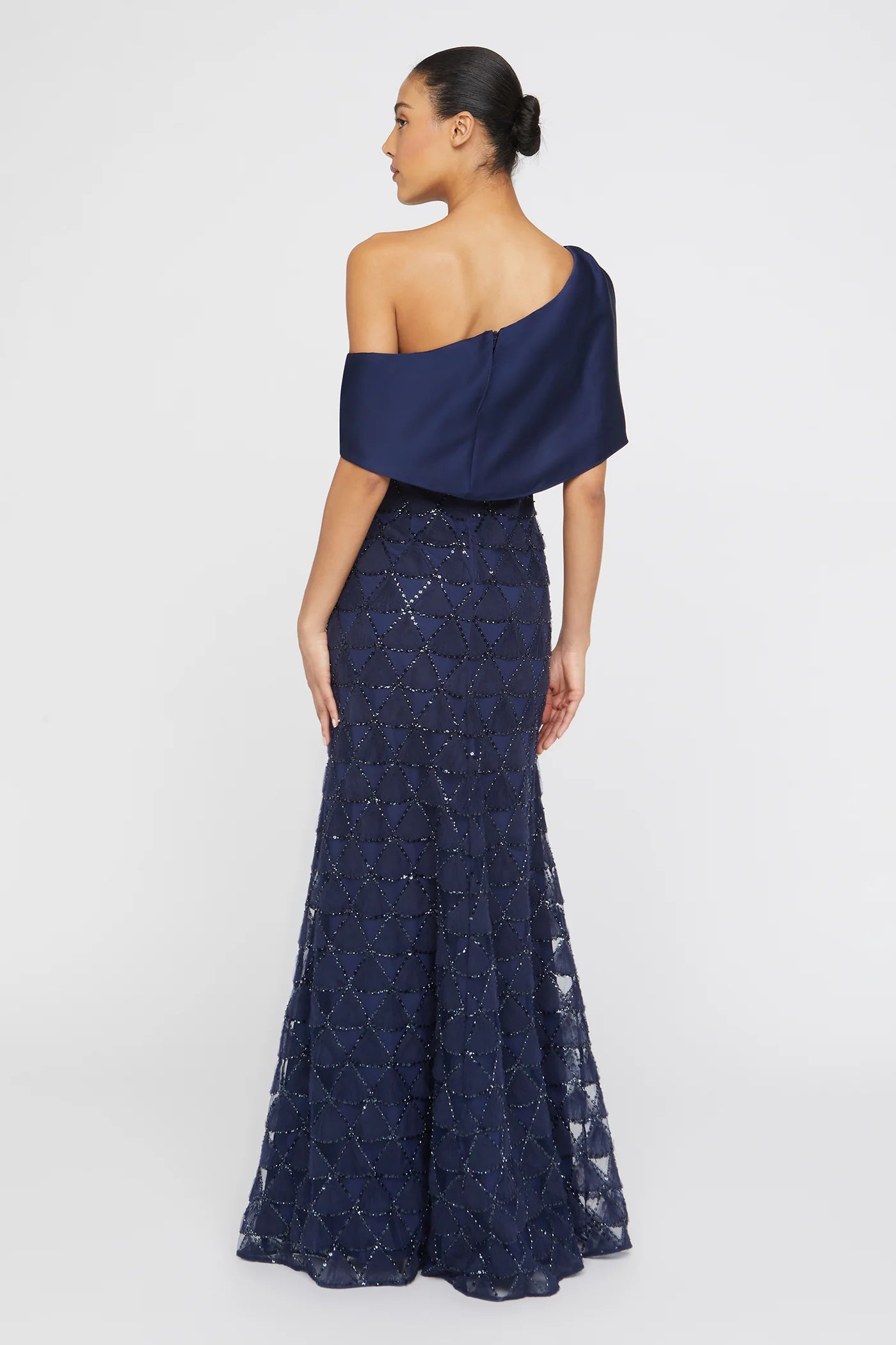 Robe en tulle texturé Theia Anabella