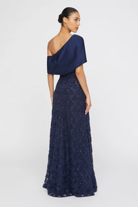 Robe en tulle texturé Theia Anabella