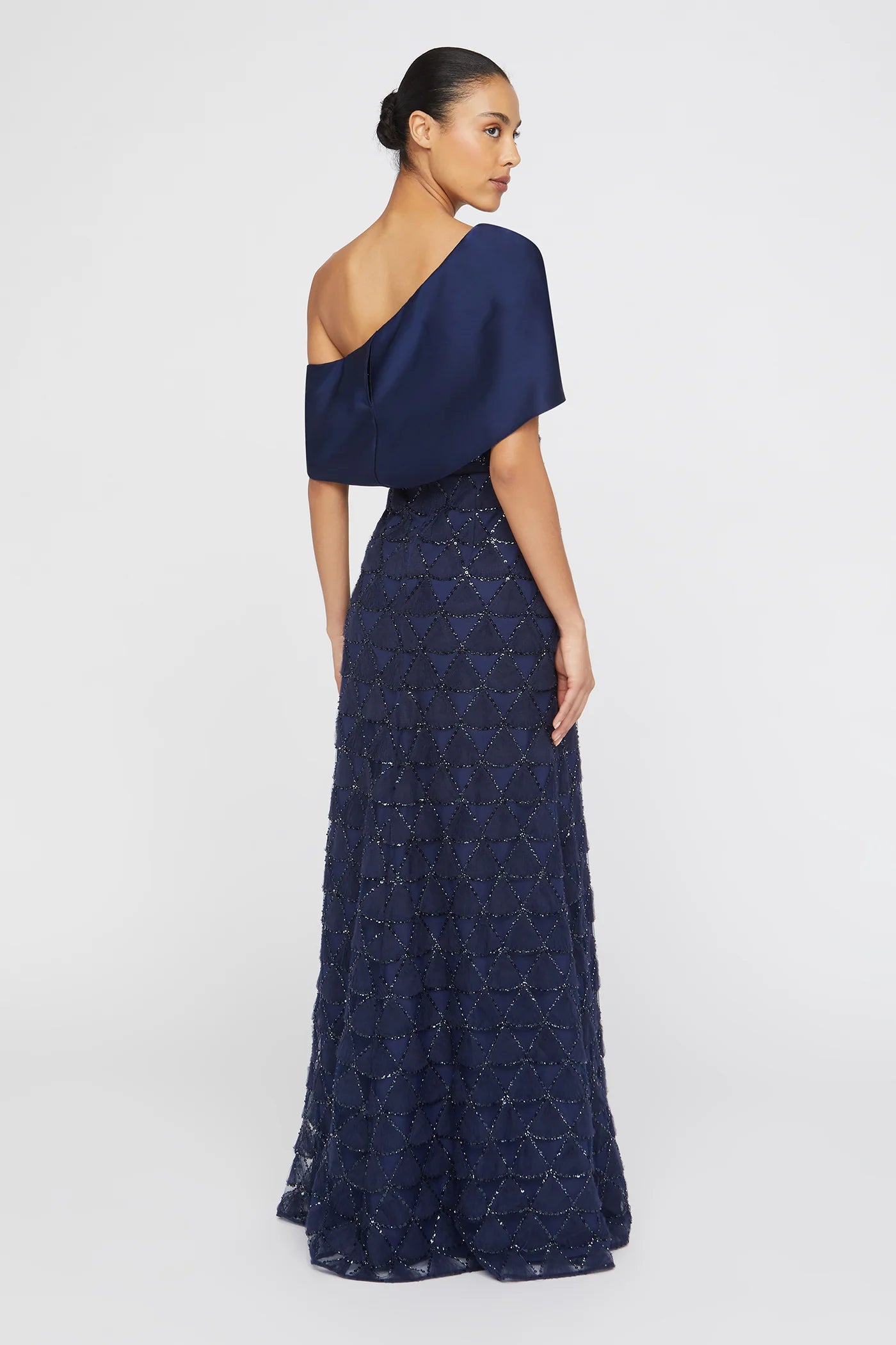 Robe en tulle texturé Theia Anabella