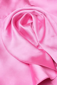 Theia Marla Sculptural Drape Dress Sunlit Pink