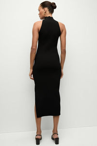 Veronica Beard Briggita Knit Halter Dress