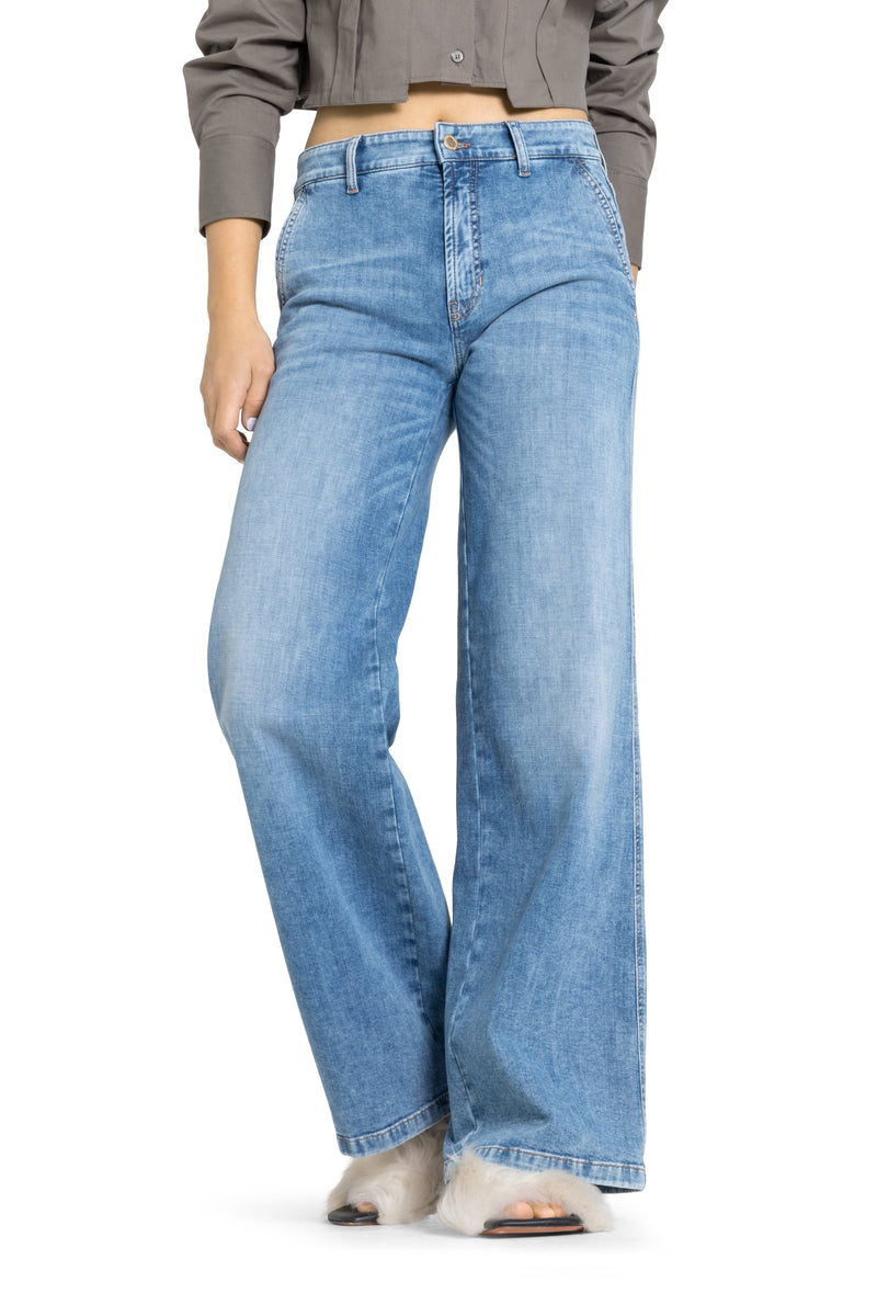 Cambio Alek Jeans Wide Fit Long