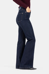 Cambio Fea Pleated Front Seam Jean