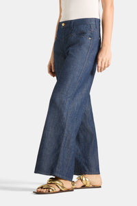 Cambio Aimee Seam Cropped Pant Eco Rinsed