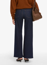 Frame LSPEB814-FRWY Jean Le Slim Palazzo à boutons apparents Fairway