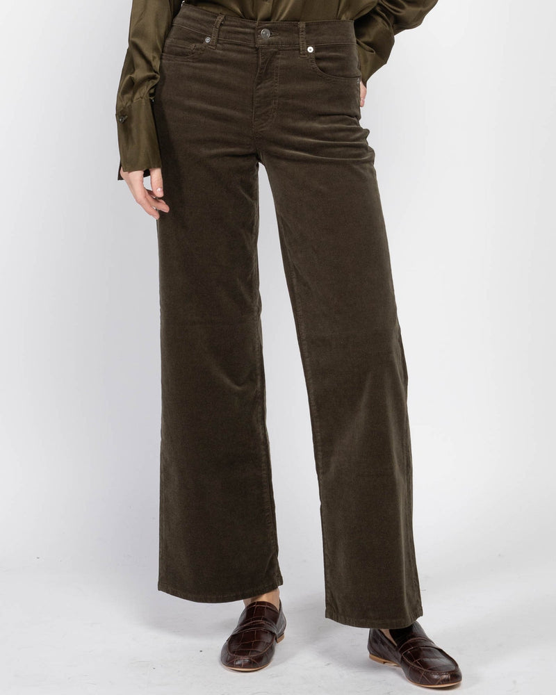 Frame Le Slim Palazzo Corduroy Pants