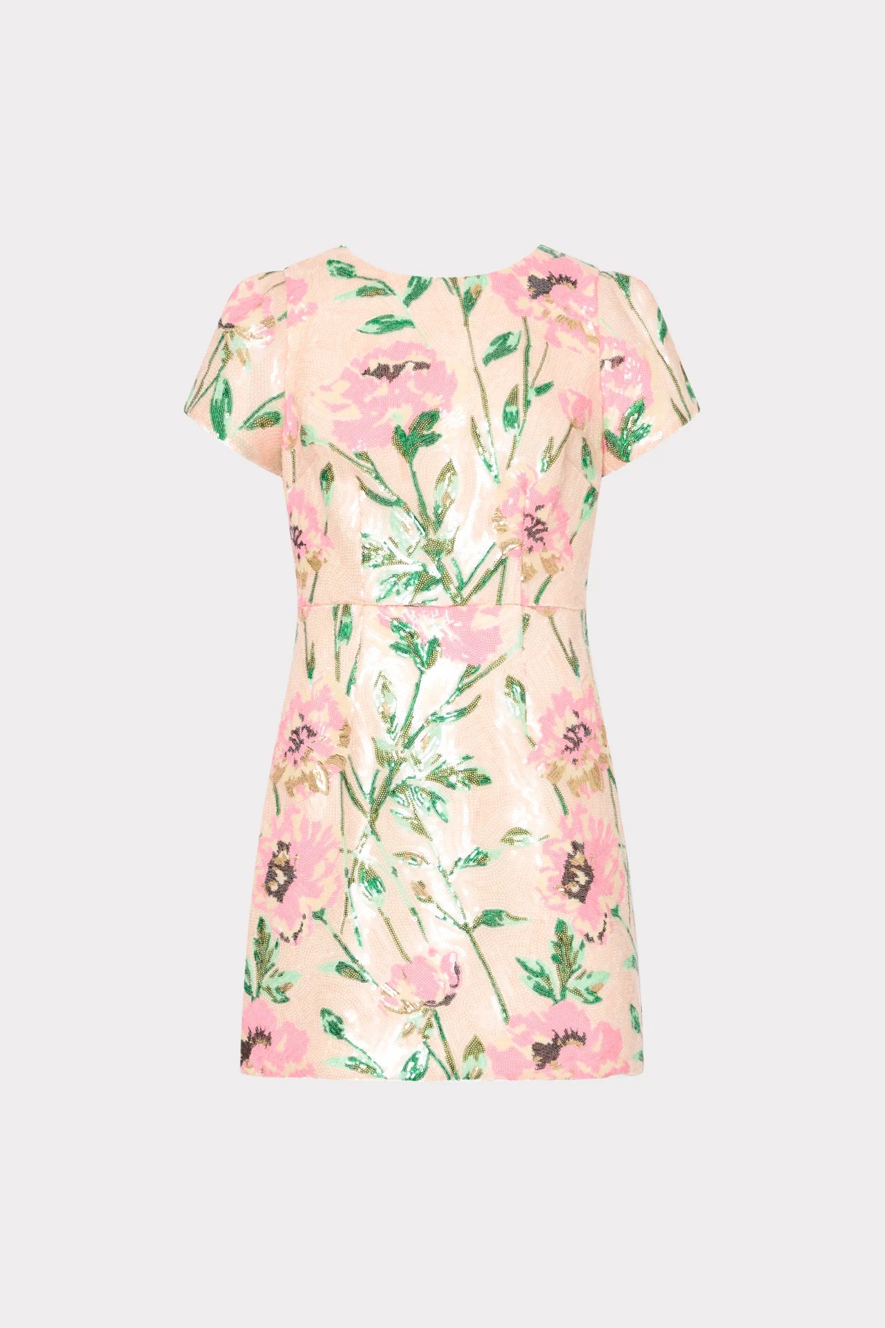 Milly Rowen Floral Sequin Dress