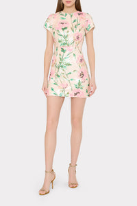Milly Rowen Floral Sequin Dress