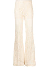 Twinset Lace Woven Trousers Pants