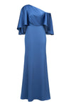 Theia Kia Cape Fit and Flare Gown