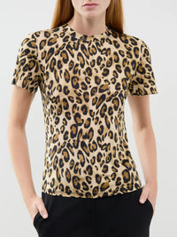 Marella Matassa T-Shirt Camel Spotted