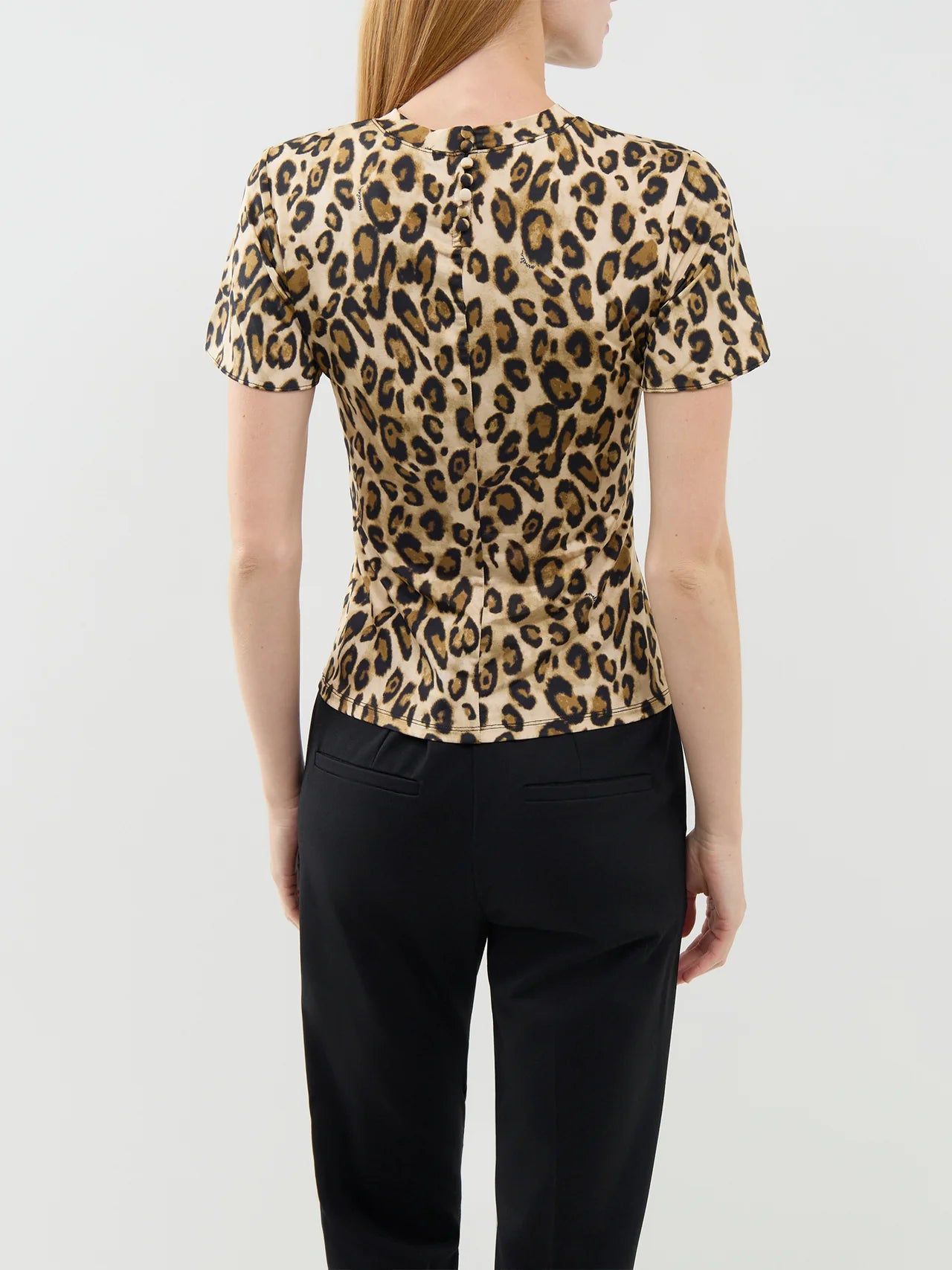 Marella Matassa T-Shirt Camel Spotted