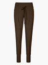 Raffaello Rossi Pantalon de jogging bonbon marron foncé