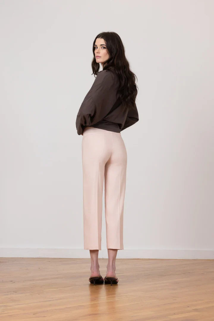 AVENUE MONTAIGNE  Alex Linen Stretch Solid