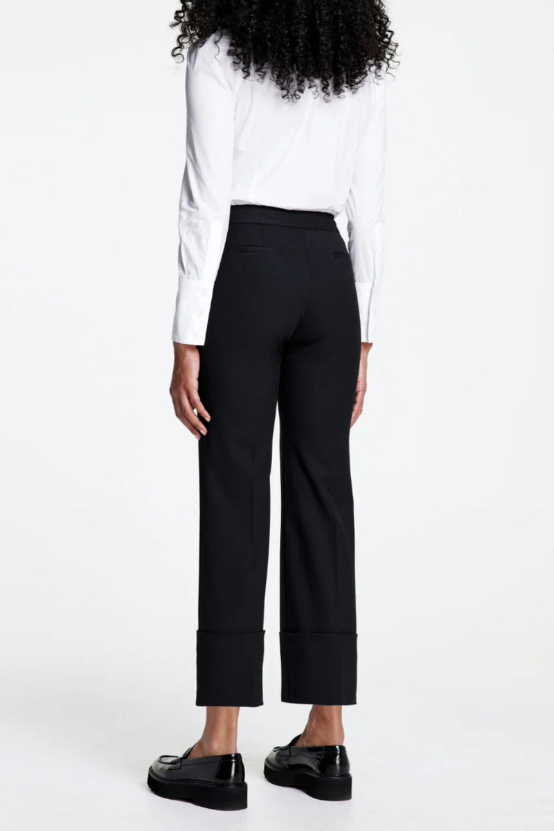 Pantalon Smythe à revers et coupe large