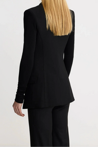 Smythe Not A DB Blazer With Jersey Sleeve - Black
