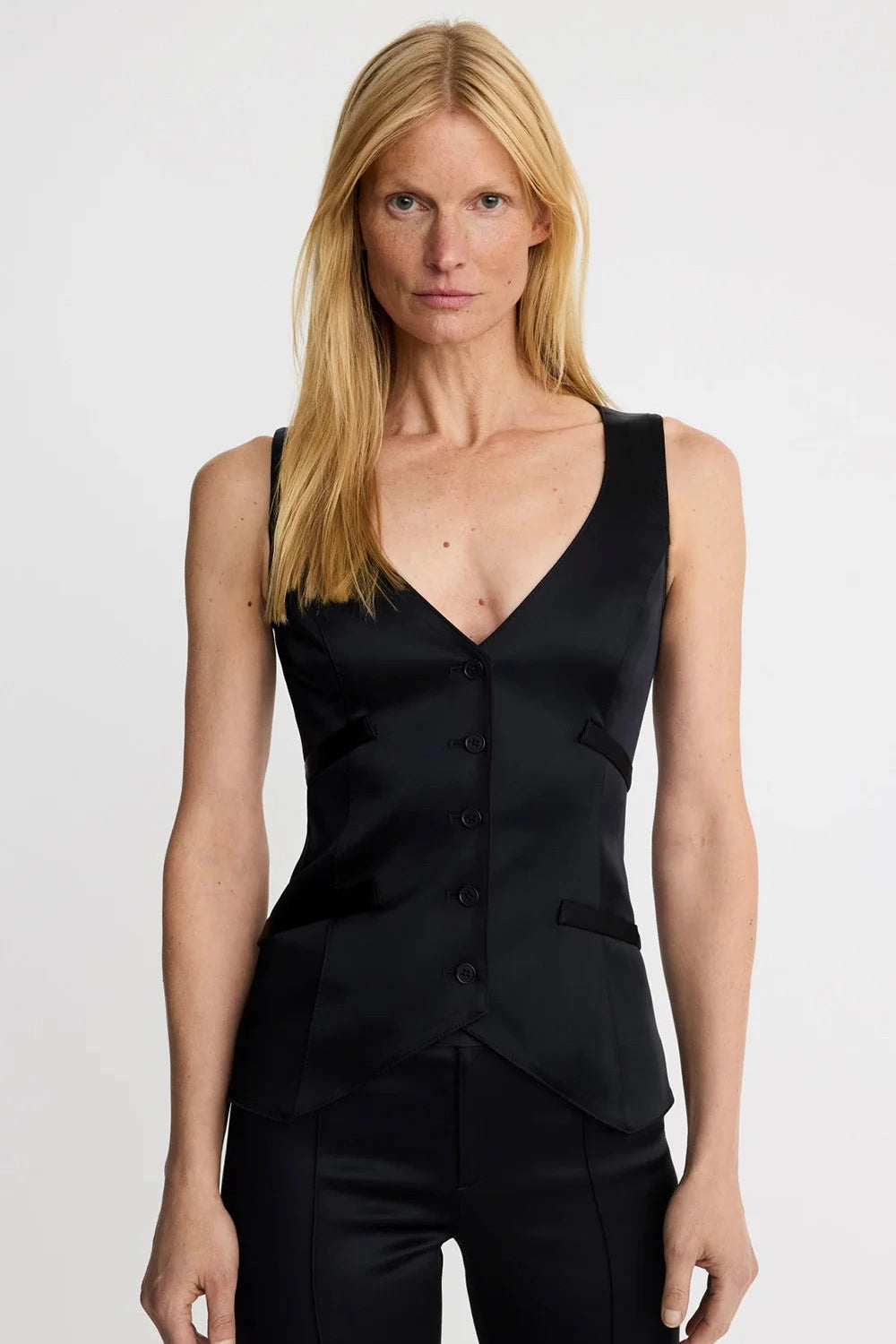 Smythe Tuxedo Waistcoat Black