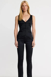 Smythe Tuxedo Cig Pant - Black