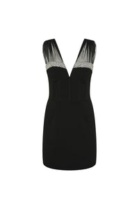 Robe mini Astros Rebecca Vallance noire