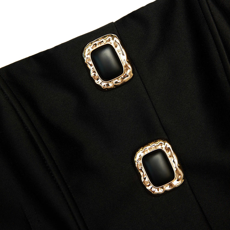 Self-Portrait Taffeta Bandeau Midi Dress