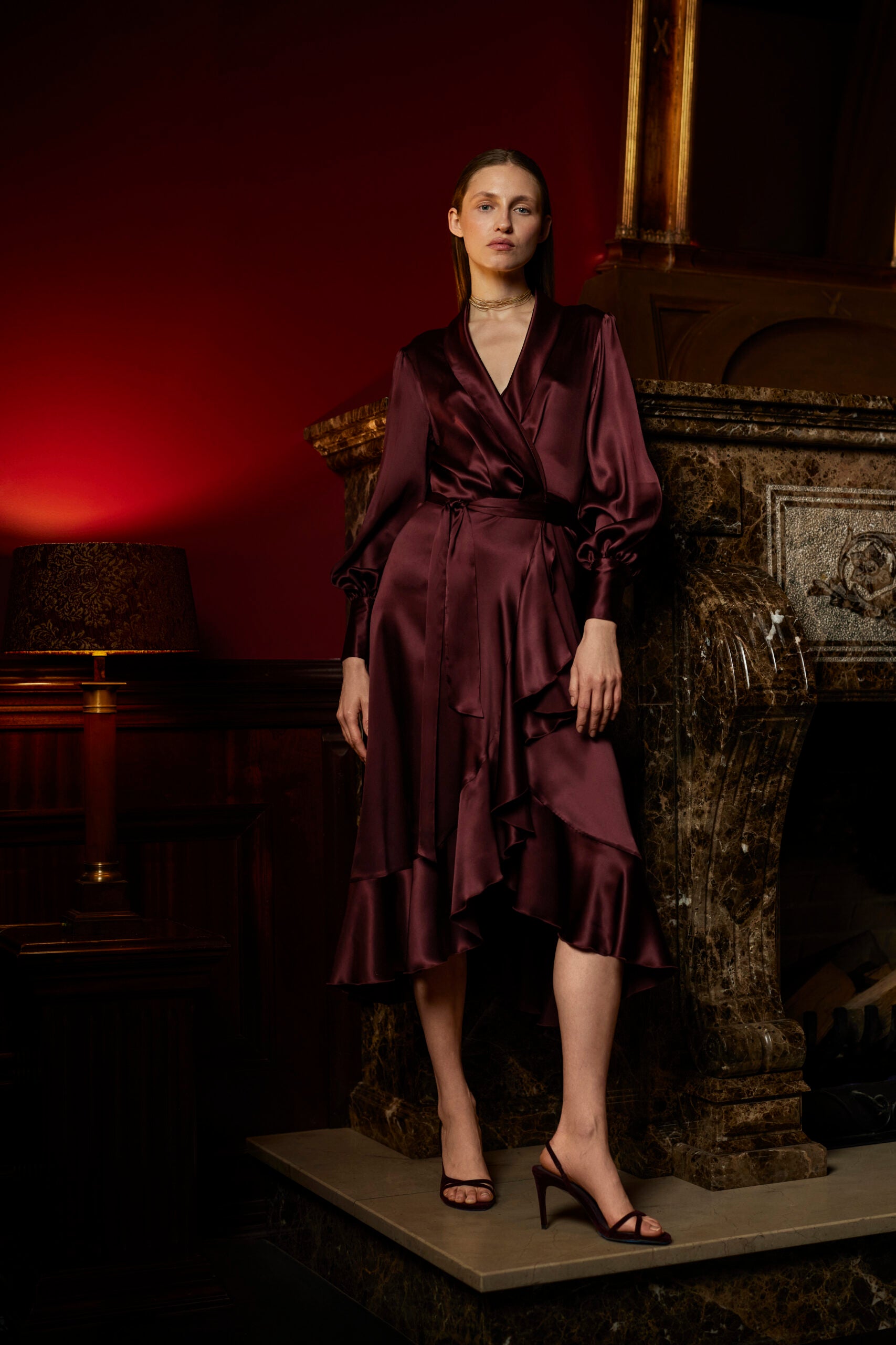 Emanou 168010-130002-600 Amour Robe Bordeaux