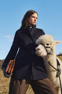Cinzia Rocca Short Coat - Blue Navy