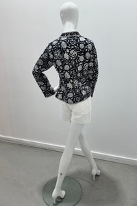 Veste matelassée réversible en coton