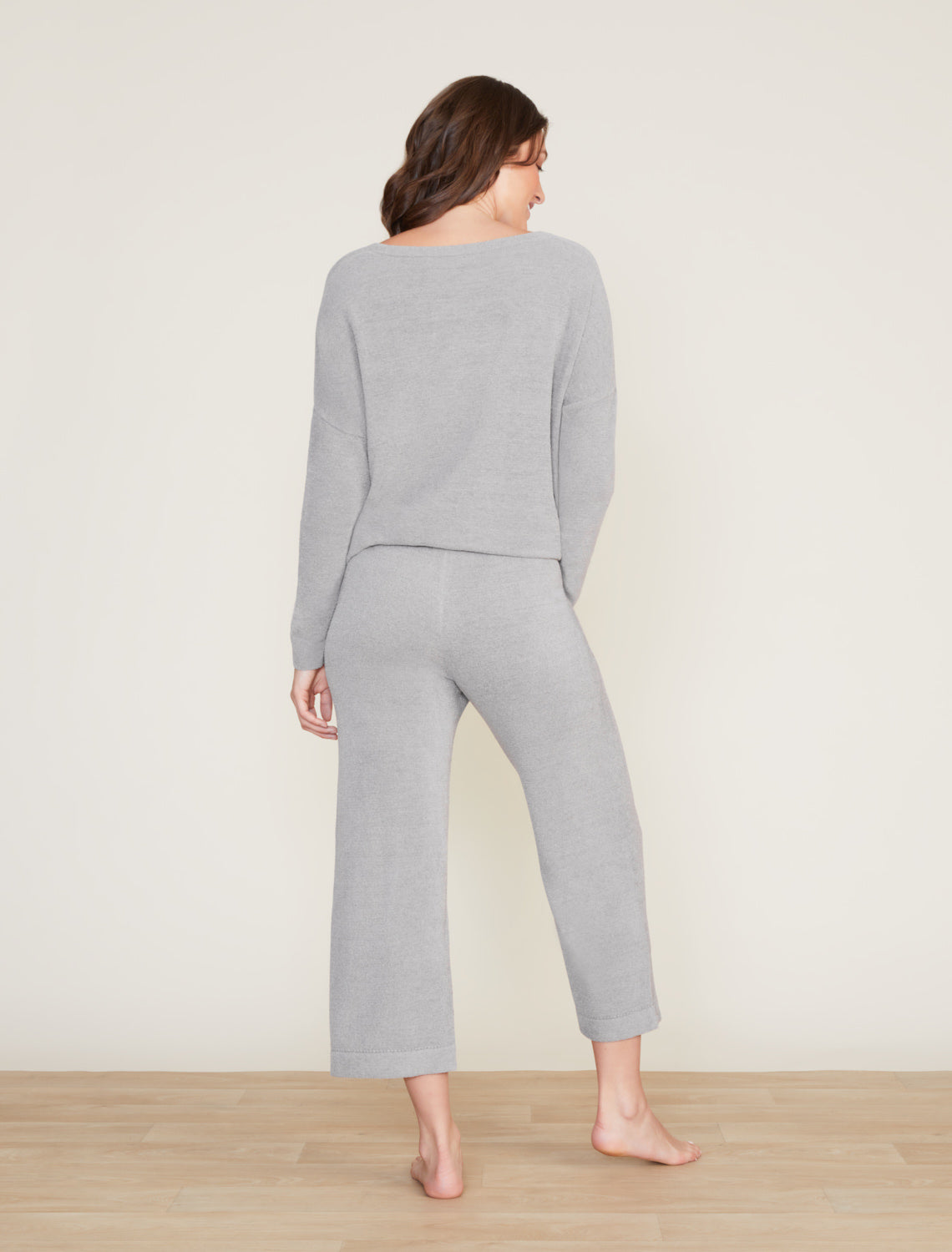 Barefoot Dreams Ultra Lite Culotte Pant Dove Gray