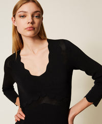 Robe en maille ajustée Twinset