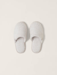 Pantoufles unisexes pour femme Barefoot Dreams BDUCC23137 Cc Pierre/Blanc
