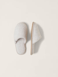 Pantoufles unisexes pour femme Barefoot Dreams BDUCC23137 Cc Pierre/Blanc