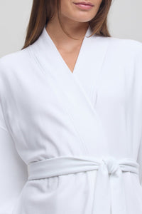 Barefoot Dreams Women's Brushed Luxe Lounge Robe Sea Salt